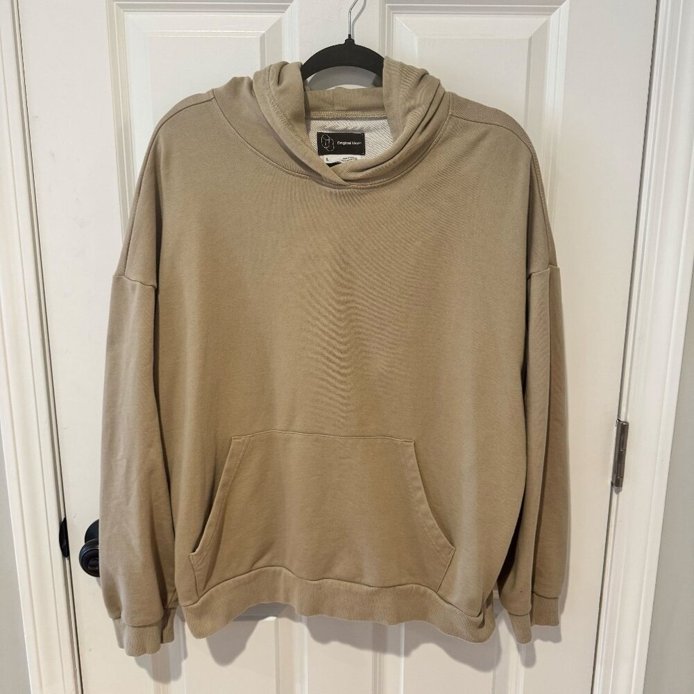 Tan Original Use Pullover Hoodie‎ - Size Large